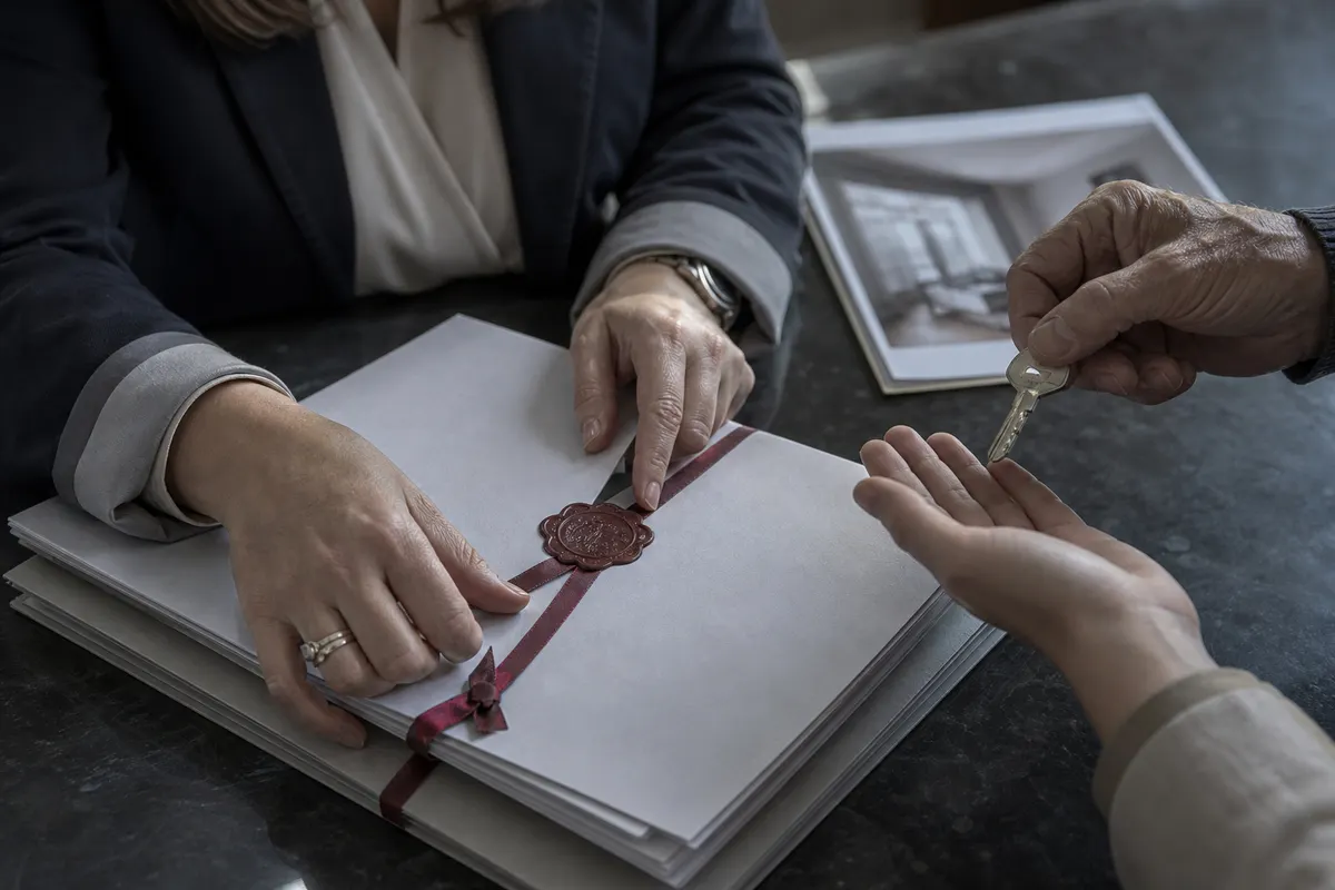 La transmisión hereditaria y la venta en un mismo acto