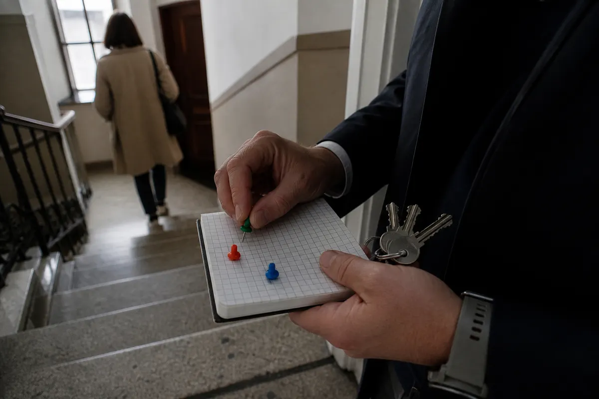 Registrar el tiempo total de una visita, no solo el recorrido