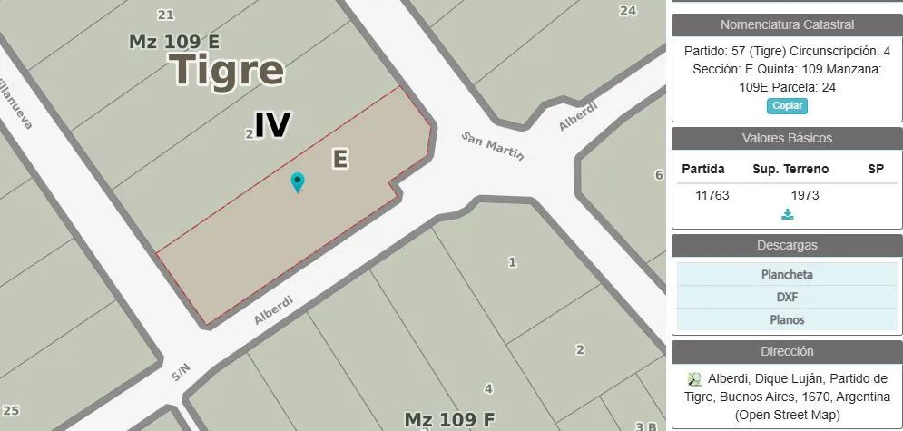 Lote En Venta De 1973 M2 A Canal Navegable En Dique Lujan