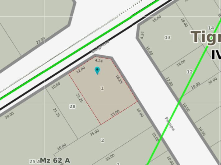 Plano de la propiedad